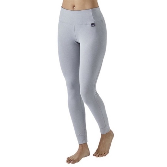 Patagonia Pants - PATAGONIA midweight capilene baselayer gray pant
